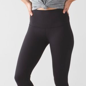 Lululemon wunder under legging in black